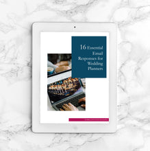 Load image into Gallery viewer, 16 Essential Email Responses for Event Planners